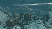 View of outer Seregost as seen in Middle-earth: Shadow of War