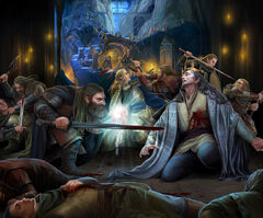 Death of thingol by steamey-d8xghim