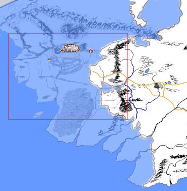 Made a map of Beleriand because why not :) : r/lotr