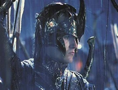 A Galadhrim warrior at Helm's Deep