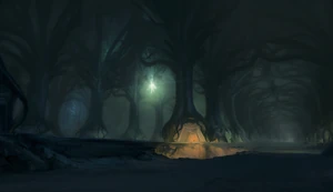 A great hall of Khazad-dûm, imagined by  