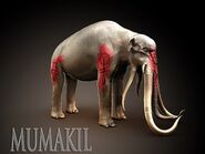 A Mûmak without tower, as rendered for the films
