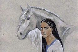 Fingolfin and Rochallor, by Filat