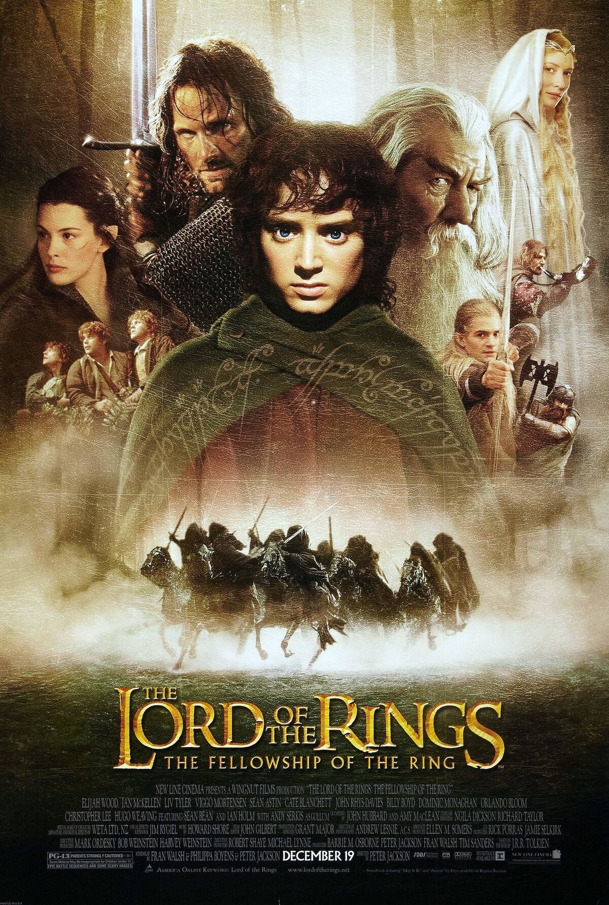 lord of the rings return of the king movie poster