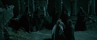 Napaść na Froda na Wichrowym Czubie w filmie .