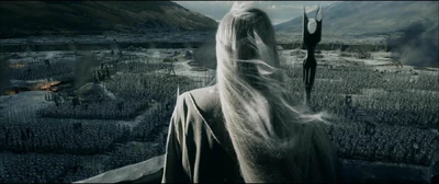 Saruman and his army