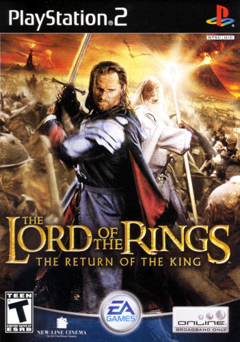 playstation lord of the rings games