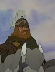 Possibly Éomer in Rankin/Bass's The Return of the King