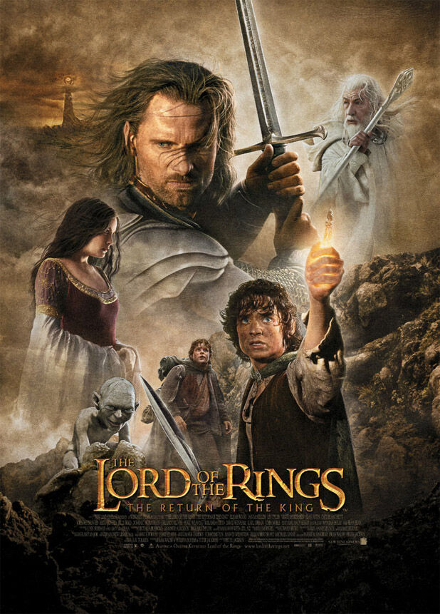 Lord Rings movies editorial image. Image of line, book - 182128365