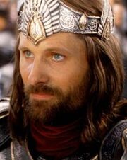 Aragorn Elessar - Dúnedain, Strażnik; przyjaciel Legolasa, Gimliego, Boromira