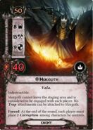 Morgoth in a community-made expansion for The Lord of the Rings: The Card Game