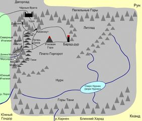 Map Mordor