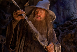 Gandalf and Glamdring