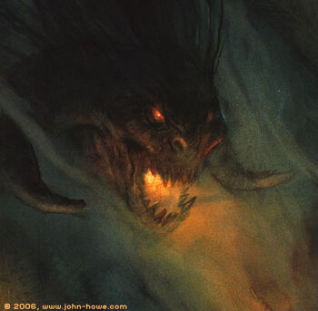 John Howe - Balrog