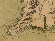 The location of Andrast