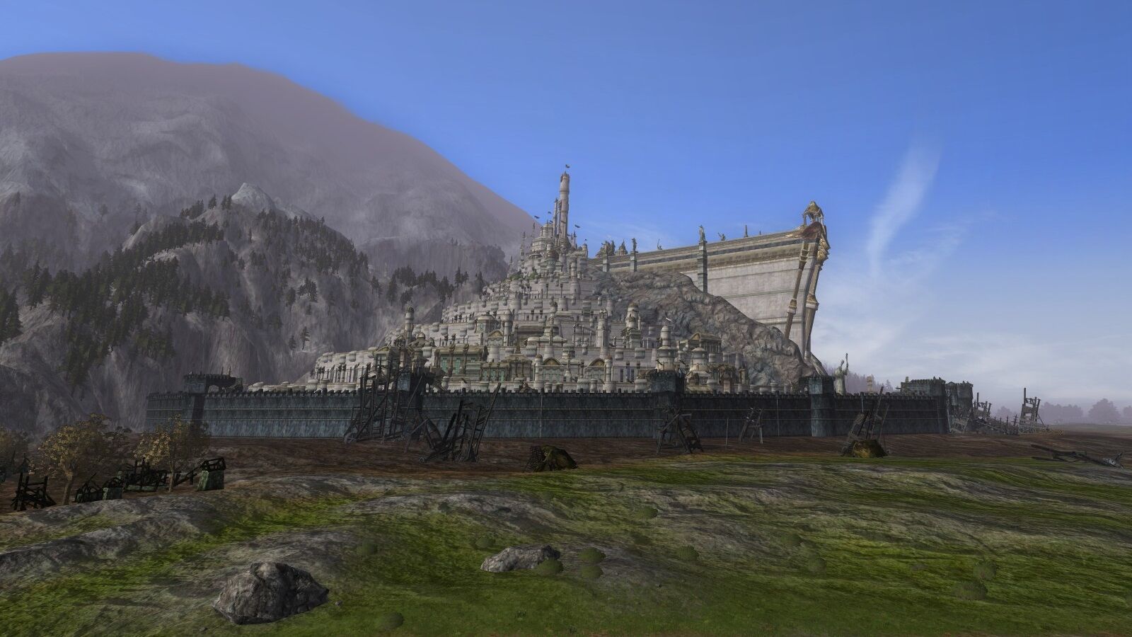 Minas Tirith, the citadel of Gondor  Lord of the rings, Fantasy places,  Castle designs