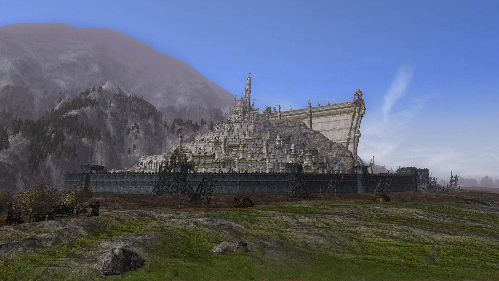 Minas Tirith The Great Citadel Of Gondor