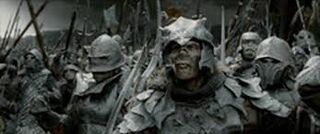 Orcs of Mordor in Peter Jackson's 