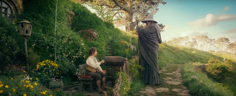 Bilbo meets Gandalf