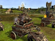 Dwarven battle wagon
