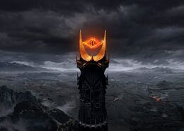 Barad-dûr: the Dark Tower/eye of Sauron From Lord of the Rings 