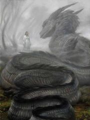 Nienor and Glaurung, Giancola