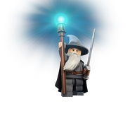 Gandalf as a LEGO minifigure