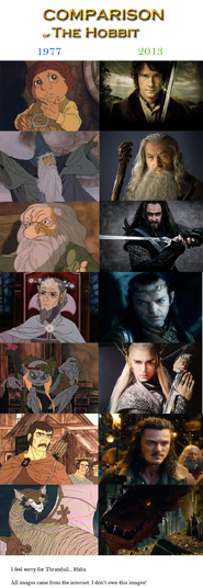 Comparisons of the main characters between the two films by ArtfulHattress