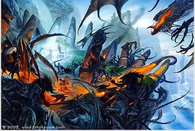 Turin, Niënor and Glaurung scene. Children of Hurin