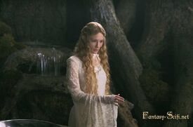 Galadriel en su jardin