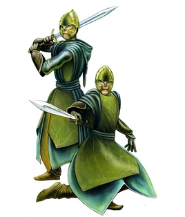 Arminas i Gelmir autorstwa Grzegorza Wlazło