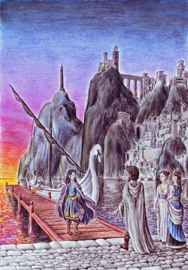 Andúnië – autorstwa Matej Cadila.