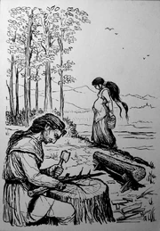 Beren i Lúthien – autorstwa Barbary Śliwińskiej