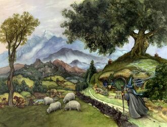 David Wenzel, Bag End Gandalf Bilbo