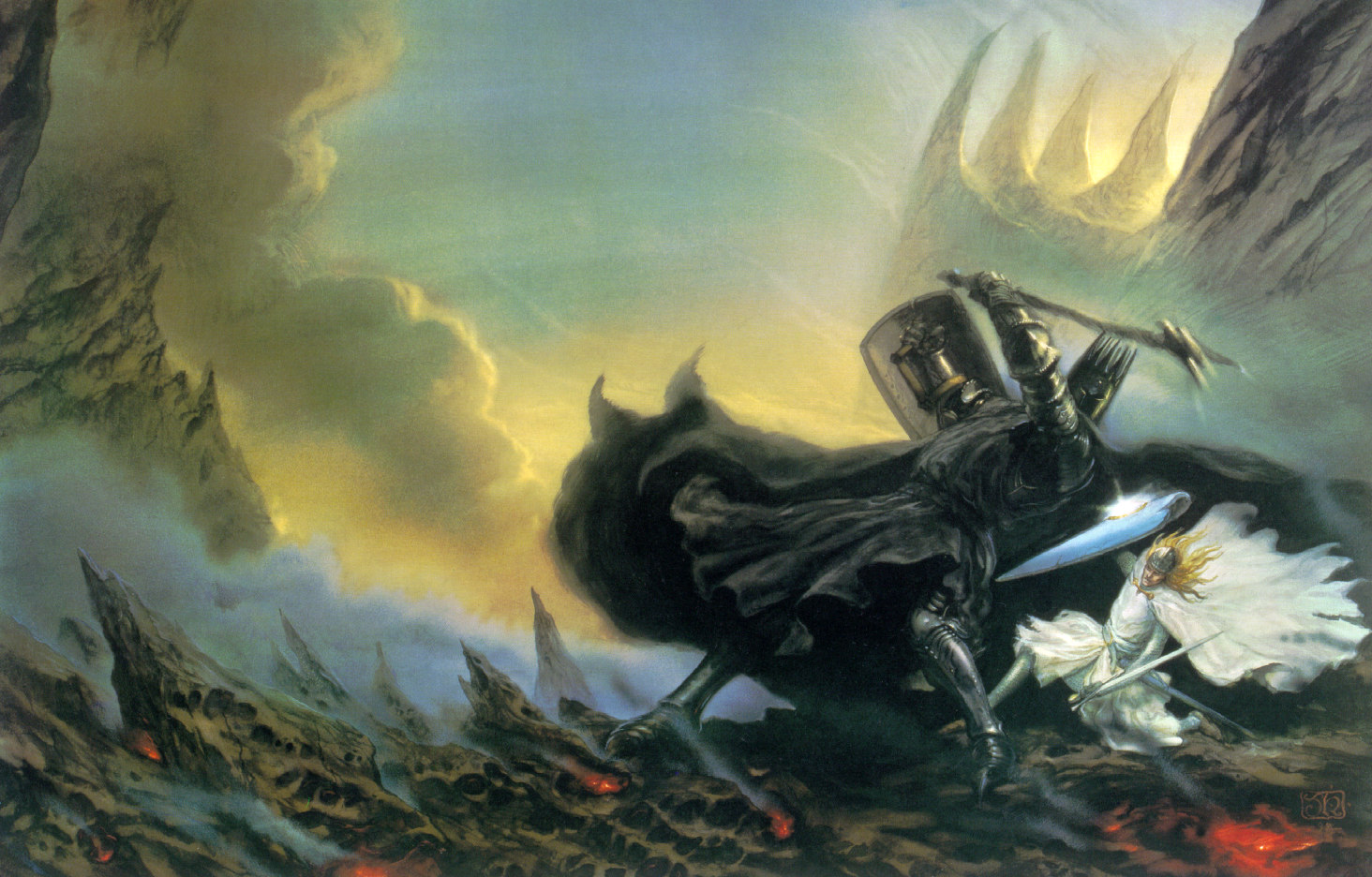 fingolfin vs morgoth