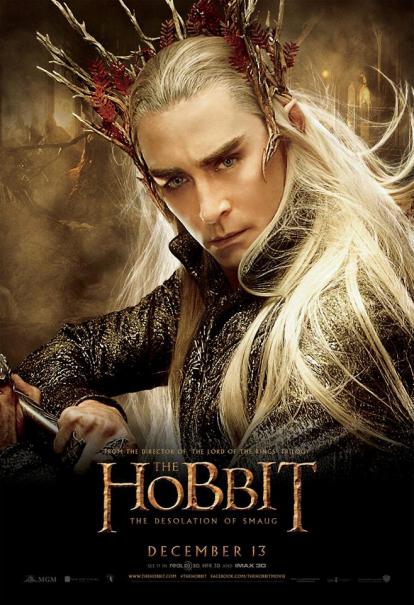 the hobbit 2 legolas poster