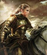 Éomer in The Lord of the Rings: The Card Game - The Voice of Isengard Expansion