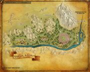 Map - Gap of Rohan