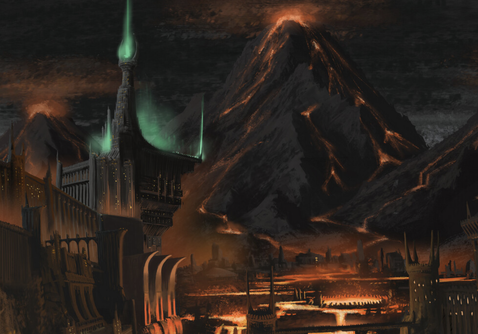 tolkiens legendarium - What is the distance between Minas Tirith