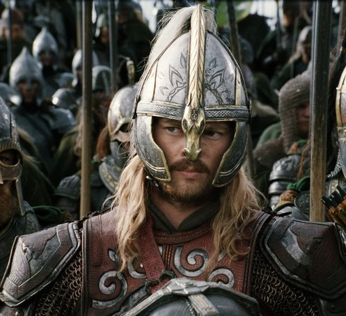 Captain of Gondor and Shieldmaiden of Rohan : r/lotr_ai_art