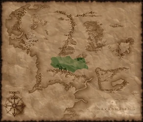 Location of Rohan in TATW