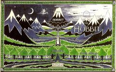 The Hobbit 1st edition dust cover