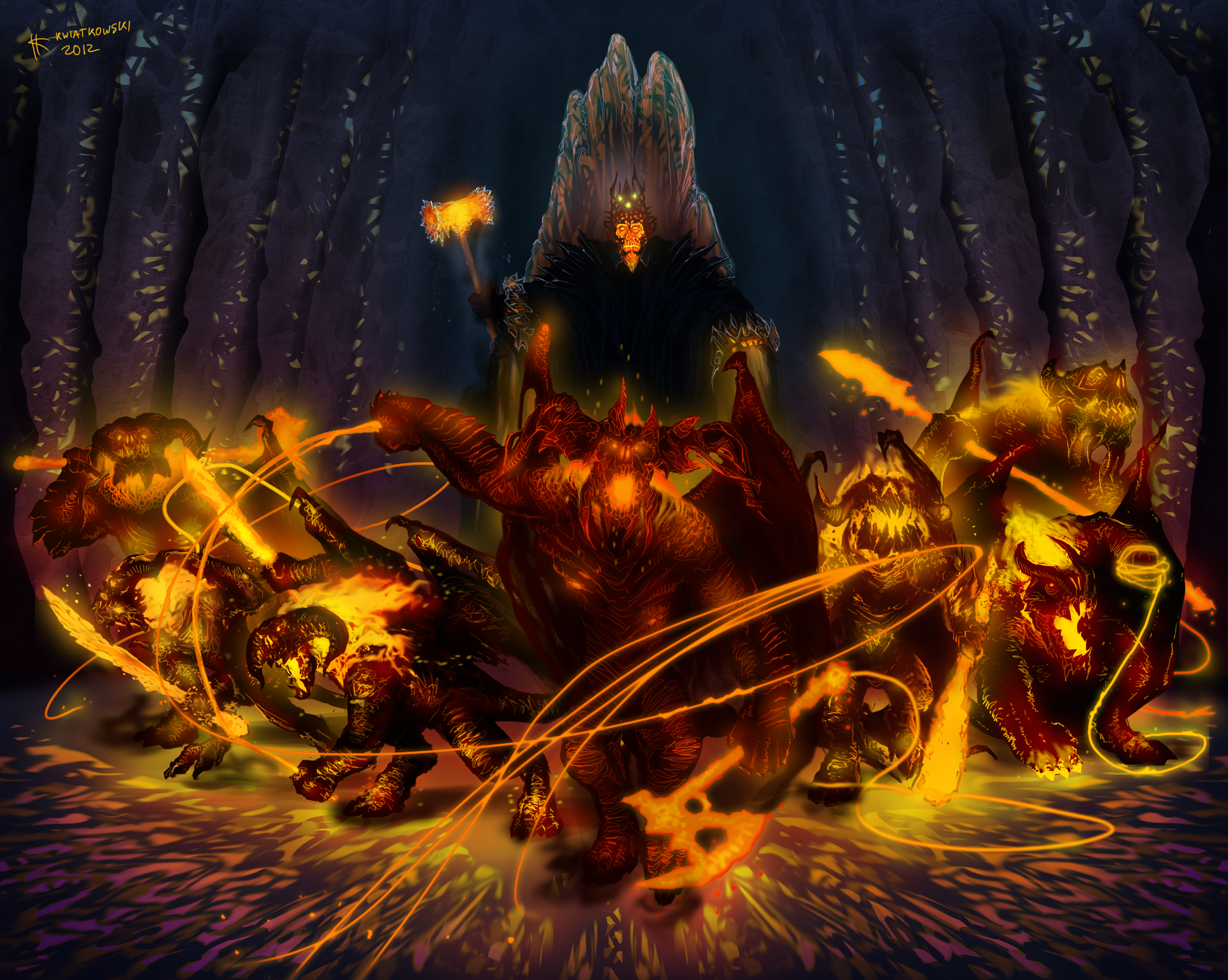 lord of the rings balrog wallpaper