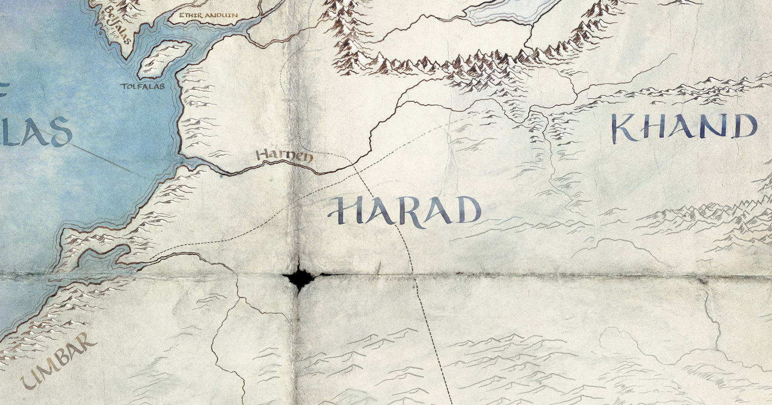 the children of hurin map