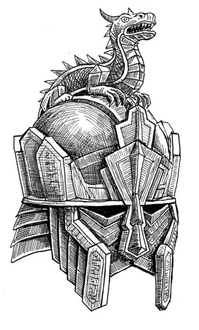 Dragon-helm Matěj Čadil