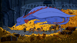 Burns as Smaug