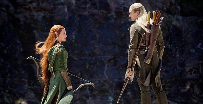Der Hobbit liebt Legolas und Tauriel