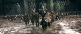 The Dwarves of Erebor join the battle