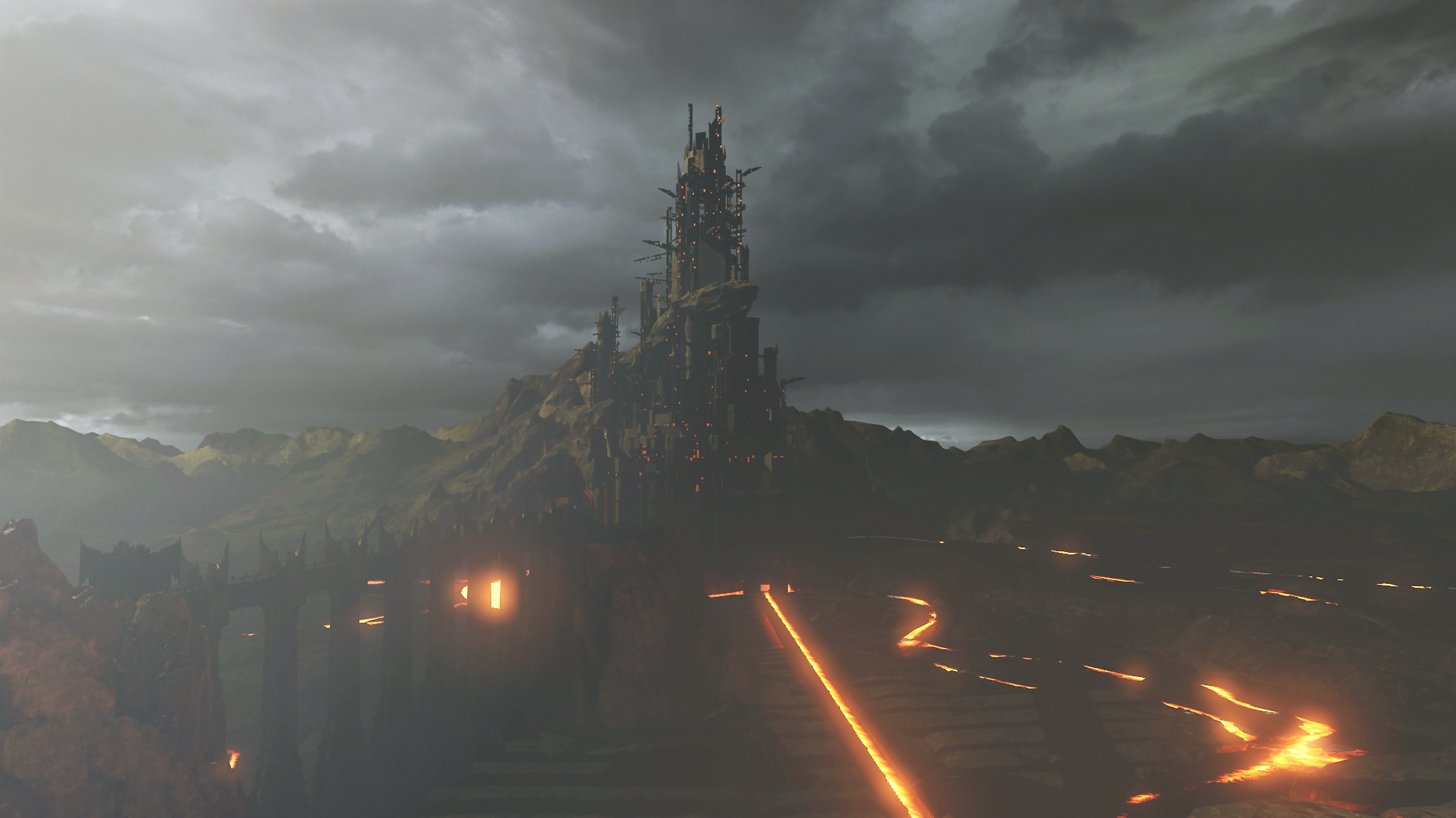 LOTR: The Fellowship of the Ring trivia: How tall was Jackson's Barad-dûr 'Bigature' model?