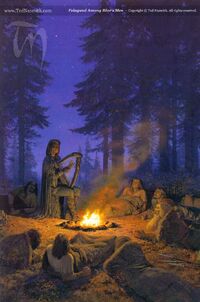 Ted Nasmith — Felagund Among Bëor’s Men